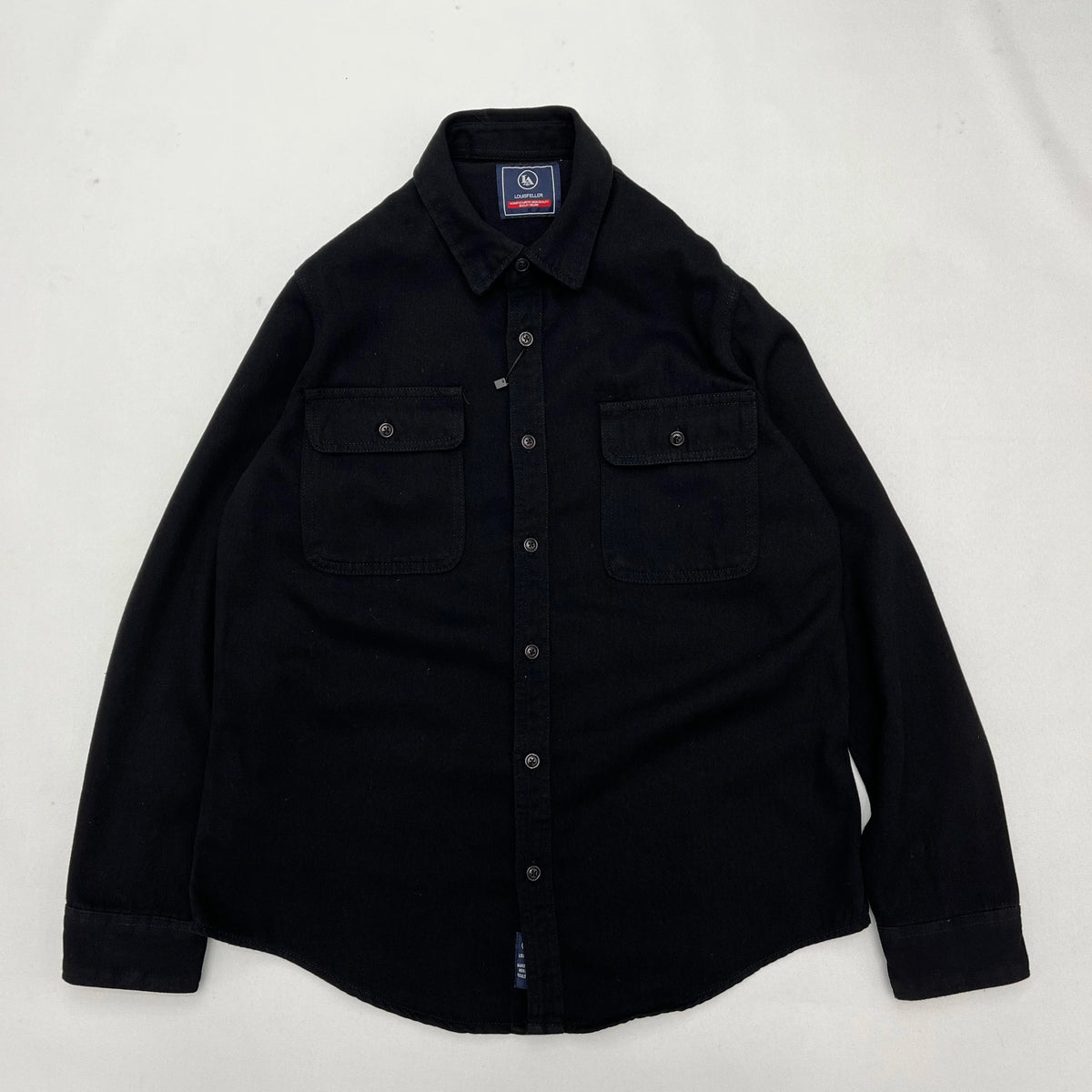Autumn New Japanese Retro Heavyweight Twill Long-Sleeve Turn-down Collar 100% Cotton Shirt Men's Fashion Washed Casual Blouses