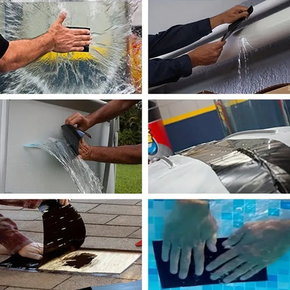 Stop Leaks Instantly with Super Glue Waterproof Tape-Outdoor Gardens,Kitchen,Bathroom,Pipes Bucket,Water Pipes Sealing Repair