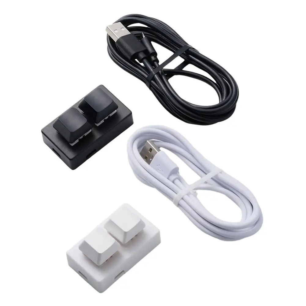 2-key Shortcut Keyboard Copy And Paste USB Custom Programmable Macro Mechanical Keyboard Hot Key Mouse
