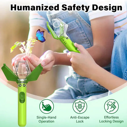 Outdoor Bug Catcher and Viewer 6X Observation Magnifier, Safe Backyard Exploration Insect Catcher for Nature Learning