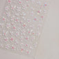 1Sheet 5D Soft Embossed Relief Nail Stickers Cute Daisies Self Adhesive Slider Stickers Press On Nails DIY Japanese Nail Art Dec
