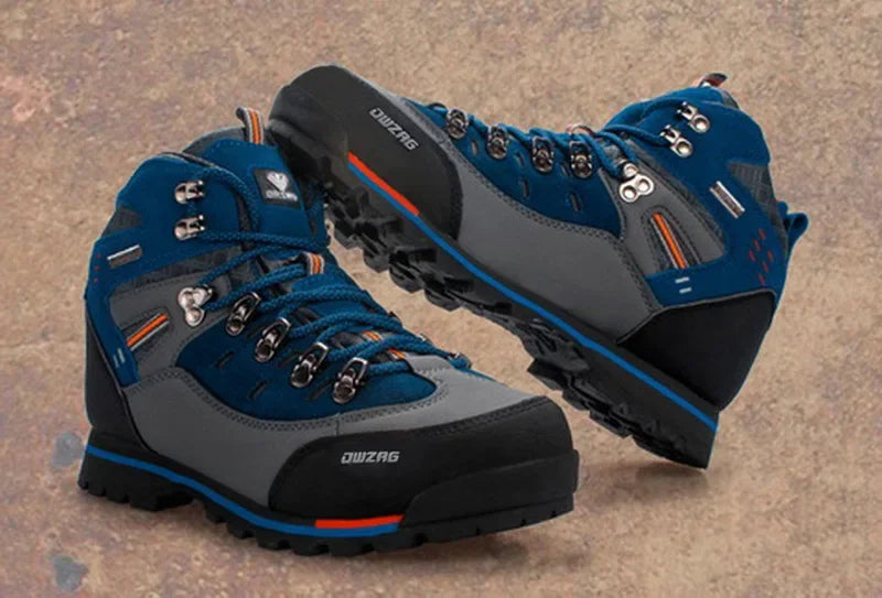 Mixed Gender Hiking Shoes Men Winter Mountain Climbing Trekking Boots Top Quality Outdoor Fashion Casual Snow Boots Plus Size 47
