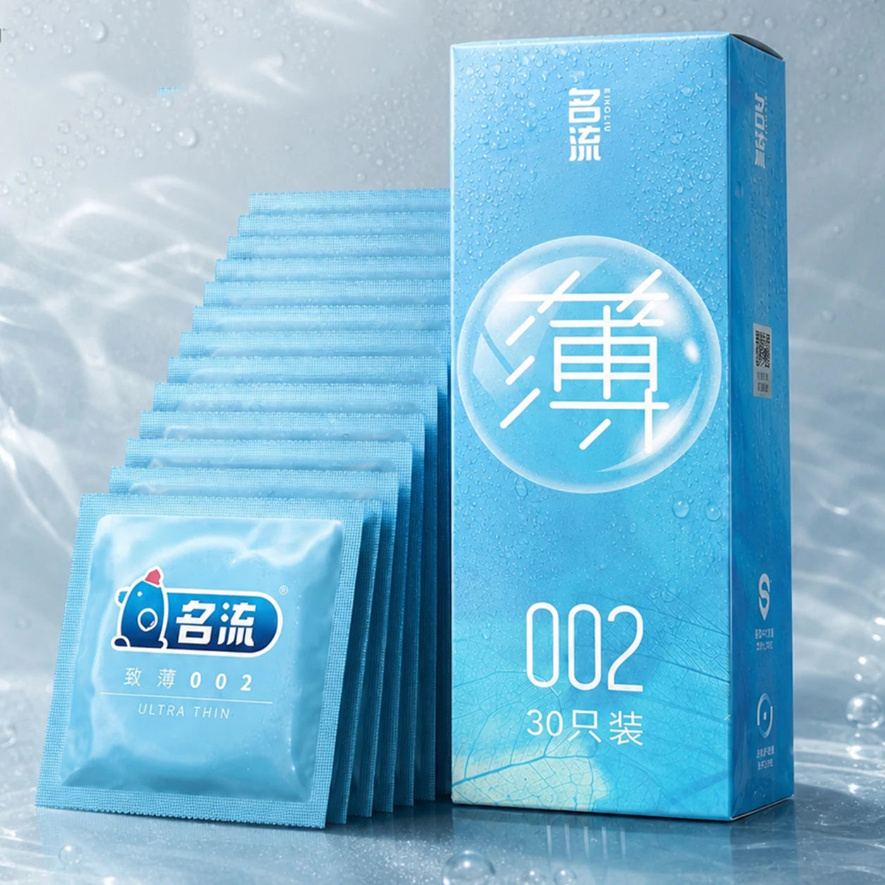 30Pcs Thin Male Condoms Smooth Sleeve Safe Sex Products Contraception Russia Warehouse Fast Delivery 3-7 Days Arrival