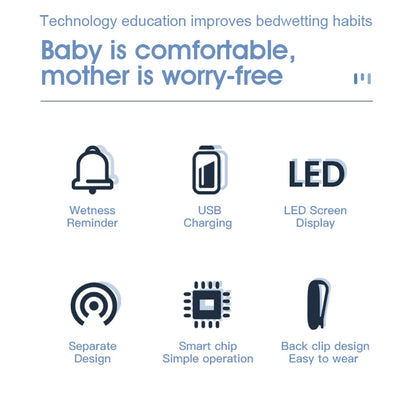 Wireless Bedwetting Alarm Pee Alarm with Receiver10-20M Range Vibration Reminding  for Boys Grils Kids Potty Training Elder Care