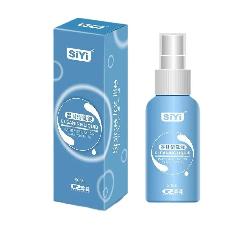 50ml Anti-bacterial Sex Toy Cleaner Disinfection Liquid for Vibrator Body Safe Cleaning Spray Bottle Sex Products Sterilization