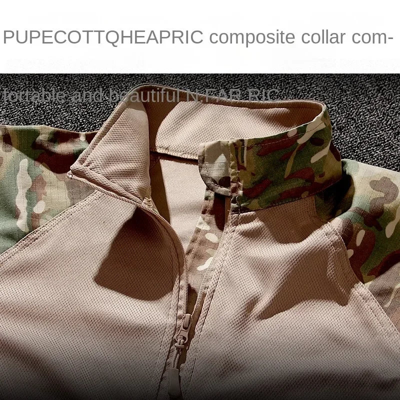 Tactical Frog Suit Men Airsoft Clothes Hunting Paintball Military Sets Assault Shirts Special Forces Outdoor Uniform Pants