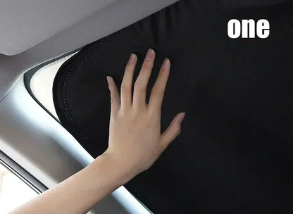 Car Windshield Sun Shade Cover Foldable Visor Protector Interior Anti UV Sun Windscreen Folding Parasol Car Accessories