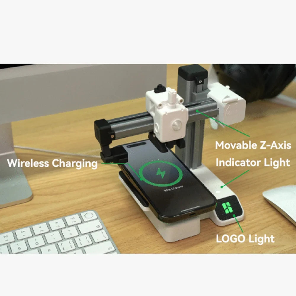 For Bambu Lab 3D Printing DIY Creative Model Computer Wireless Mouse Aviation Model Engine LED Light Kit 001 3D Printer Par