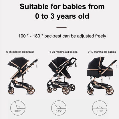 Baby stroller 3 in1,four wheel stroller,2 in 1 baby car,Lightweight strollers,Mutifunction Strollers,baby carriage,Poussette