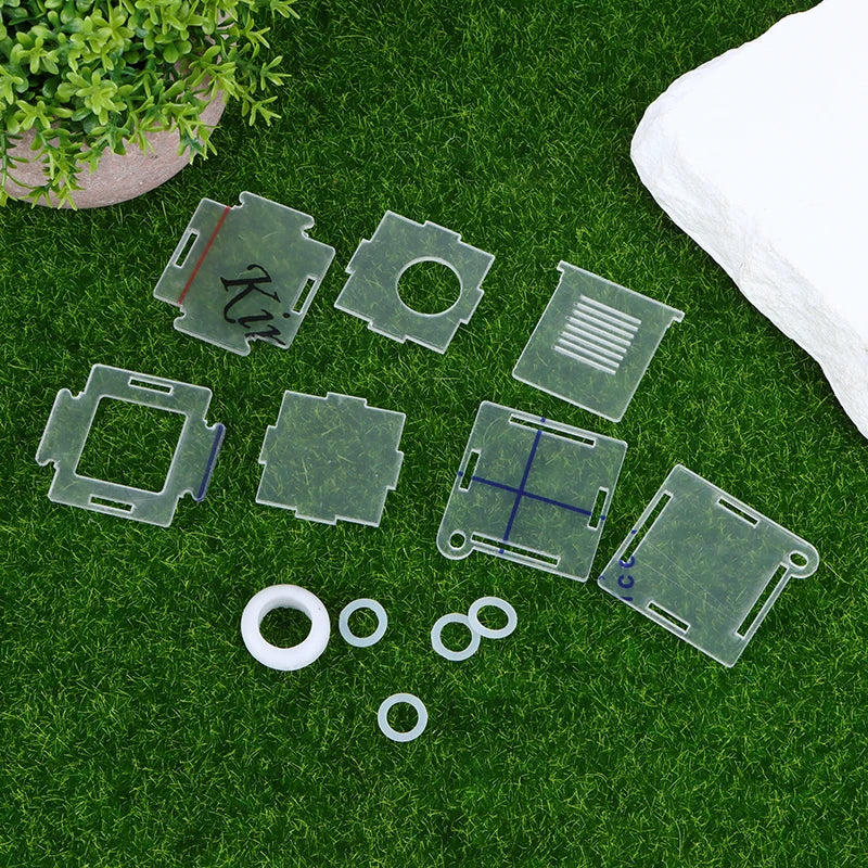 1pc Ant Nest Glass Tube Mini Ant Nest with Active Zone Insect House Acrylic Ant Farm 15/18mm Caliber Test Tube Nest