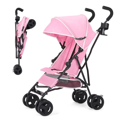 Wedyvko Baby Stroller Travel Stroller Lightweight, Portable Design Folding Children's Baby Stroller