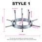 1pcs, Adjustable Huge Stainless Steel Anal Dilator Metal Vaginal Speculum Fisting Vaginal Dilator Anal Training  Adult Sex Toys