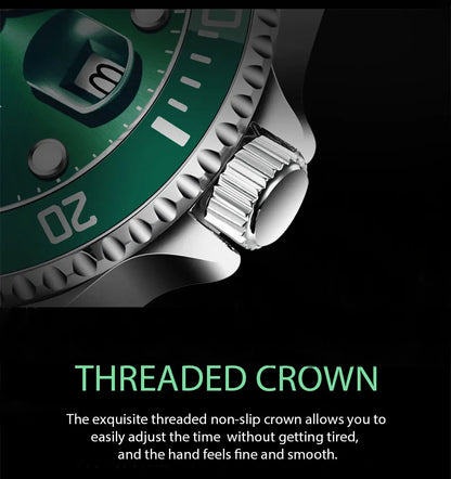 LIGE Top Brand Luxury Fashion Diver Watch Men 30ATM Waterproof Date Clock Sport Watches Mens Quartz Wristwatch Relogio Masculino