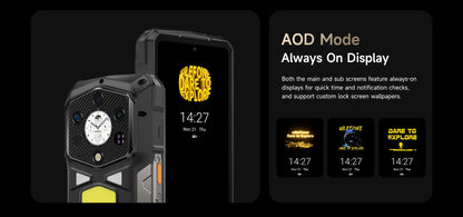 World Premiere Ulefone Armor 29 Pro Thermal Version 5G AI Rugged Phone 21200mAh 120W 64MP Night Vision 6.67" 120Hz 512GB ROM