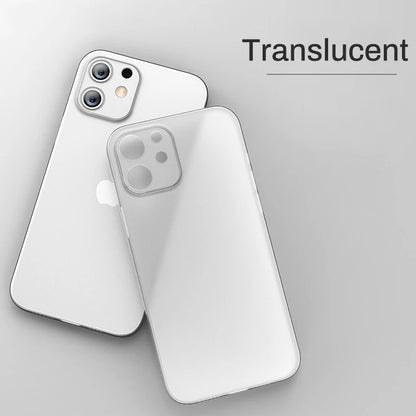 New Ultra Thin Matte Phone PP Case For Iphone 11 12 13 14 15 16 17 Air plus Pro Max Mini X Xr XsMax Slim Cover Cases