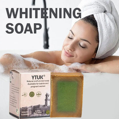 Pure Organic Olive Oil Soap Natural Handmade Soap With Laurel Oil Cleansing, Moisturizing, Nourishing Skin,Refreshing Body Care