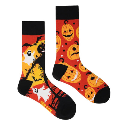 1 Pair Man Women Sock Original AB Tide Socks Colorful Cat Dog Koala Cow Cotton Socks Four Seasons Unisex Socks for Birthday Gift