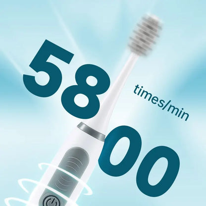 Clearance_Jianpai Sonic Electric Toothbrush for Men and Women Adult Household Non Rechargeable Soft Hair IPX6 Waterproof_Continu