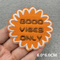Cartoon Embroidered Patches For Clothing Slogan Letters Embroidery Patch For Clothes Iron On Patches On Clothes Jackets DIY