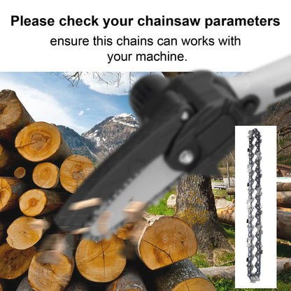 6 Inch  Steel Chainsaw Chains Electric Chainsaws Accessory Practical Chains Replacement Chains Replacement