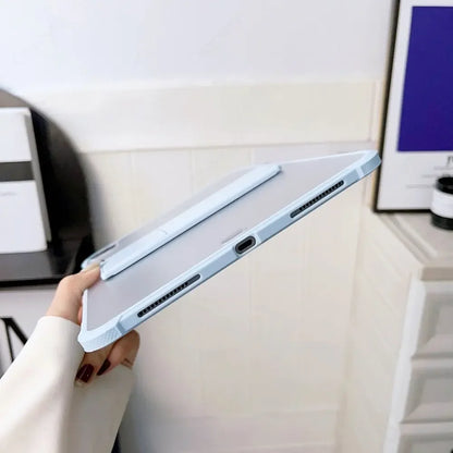 Funda Case for 10th Gen iPad A16 A19 iPad 9.7 10.2 Air5 Pro11 Air11 Case for iPad Pro12.9 Air13 Hard PC+TPU Stand Cover Coque