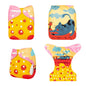 U Pick ALVABABY Digital Position Cloth Diapers Baby Reusable Modern Cloth Nappy for Baby with 1pc Microfiber Insert