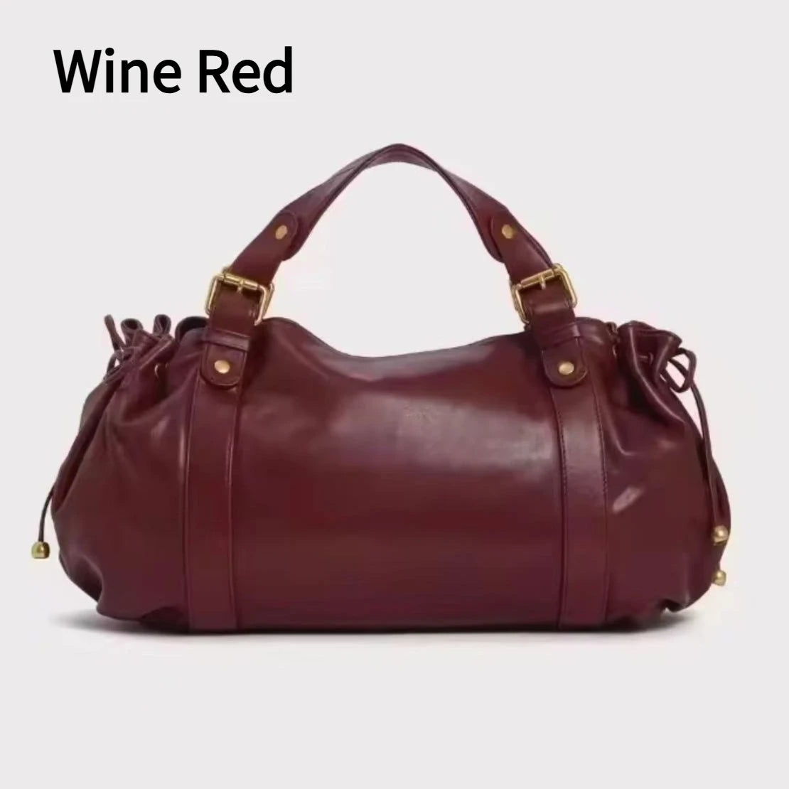 Sac à main à bandoulière Simple pour femmes, sac Boston élégant et polyvalent, sac de travail intérieur en Polyester doux