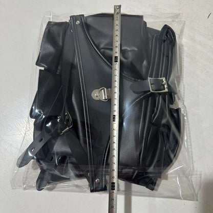 Female Leather Revealing Restraint Clothing Punk Style Couple Sex Bdsm