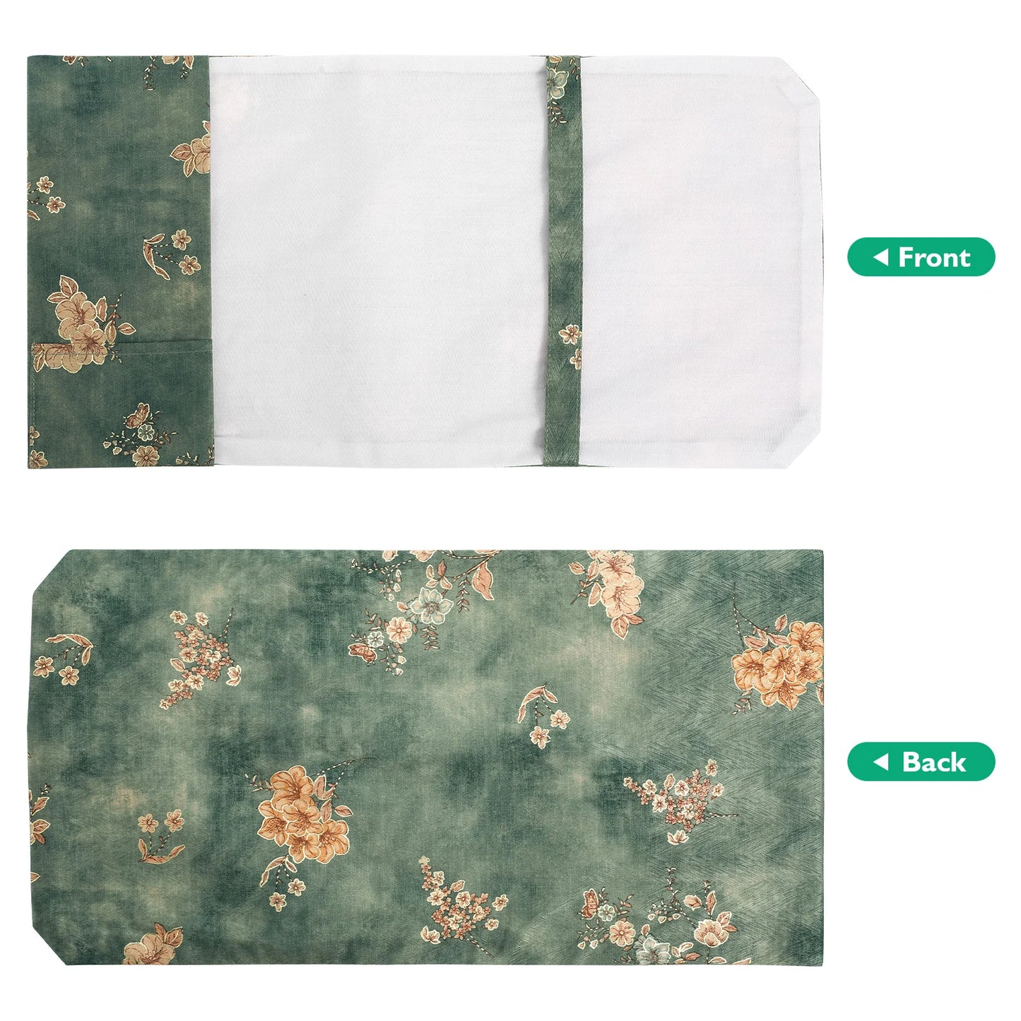 1Pc Cotton Book Protector Adjustable Notebook Cover A5 Size Book Wrapper Pattern Fine Pen Marks Dirt Grime