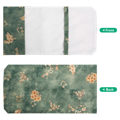 1Pc Cotton Book Protector Adjustable Notebook Cover A5 Size Book Wrapper Pattern Fine Pen Marks Dirt Grime