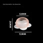 1Pcs ABS Reptile Feeding Dish Anti Escape Worm Food Bowl For Lizards Geckos Snakes Turtles Tortoises