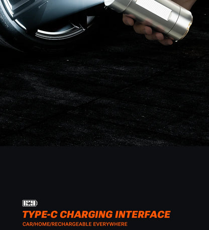 SZUK Car Vacuum Cleaner Portable Blower Handheld Cleaning Machine with LED Light Powerful Wireless Mini Vacuum Cleaner for Car