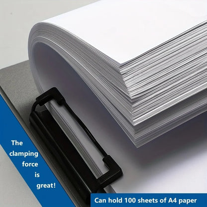 A4 Folders Board Test Paper Folder Data Storage Bag File Storage Documents Organizer Clipboard With Cover For Student Stationery