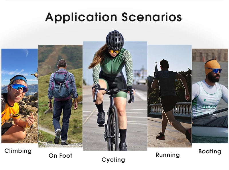 SCVCN Outdoor Sport Bike Photochromic Sunglasses Men Women bicycle MTB Road Cycling Glasses UV400 Fishing Goggles Running Eyewea