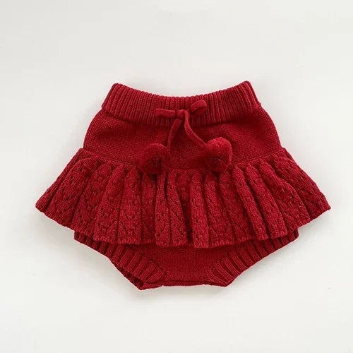 2025 New Autumn Toddler Baby Girl Clothes Set 0-3Yrs Infant Baby Girls Clothing Suit Long Sleeved Cardigan Sweater+PP Shorts