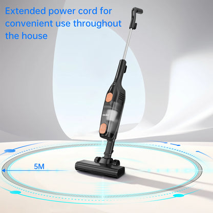 Sejoy 110/220v Corded Vacuum Cleaners 15Kpa Powerful Suction 600W Motor Stick Handheld Vacuum Cleaner for Home Pet Hair Carpet