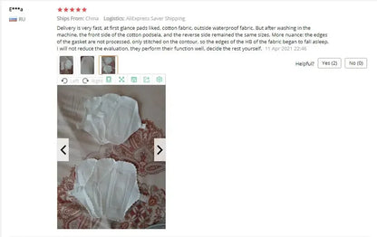 3Pcs Waterproof Panty Liner Feminine Thin Reusable Sanitary Pads Period Panties Leakproof Cotton Pad Washable Hygiene Supplies