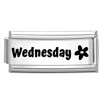 Laser Engraving Piano Heart Star Wings NO.7 Lips Italian Charm Links Fit 9mm Bracelet Stainless Steel Men Women DIY Making Gifts