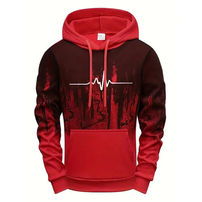 High Quality Men's Tracksuit Casual Jogging Men Versatile Sweatshirts Sweat Pants Fashion Comfort Daily Sports Simple Hoodie Set