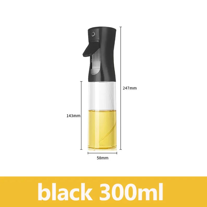 200\300\500ml Kitchen Oil Spray Bottle Olive Acid Sprayer for Cooking BBQ Baking Oil Dispenser Nebulizer Accessories Gadget