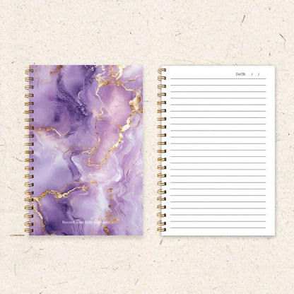 Marble Pattern Notebook, Journal, Blank Lined Pages, Ideal Gift for Note-Taking, Inspiring for Men and Women, Perfect for Studen