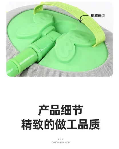 Car Cleaning Brush Telescopic Long Handle Cleaning Care Details Adjustable Super Absorbent Car Washing Mop Window Wash Tool
