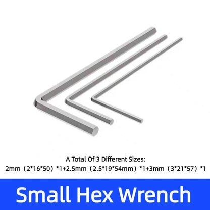3D Printer Parts Bambu Lab, Creality, A Complete Set Of Various Models Including Y/L-shaped , 5-in-1 , Hex Keys, Cross Wrenches