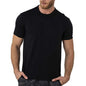 100% Merino Wool T Shirt Men Base Layer Merino Shirt Wicking Breathable Quick Dry Anti-Odor No-itch Big USA Size