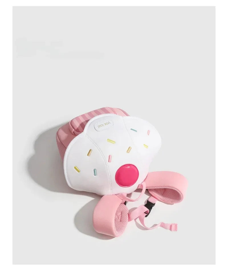 2025 New Mini Cute Mushroom Baby Backpack Kindergarten Popular Children's Small Camping Bag Pink Princess School Backpack Girls