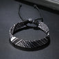 1/4/12Pcs Arabic Scarf Style Woven Bracelet For Women Men Handmade Ethnic Wave Dot Colored Wrap Bracelets Couple Jewelry Gifts