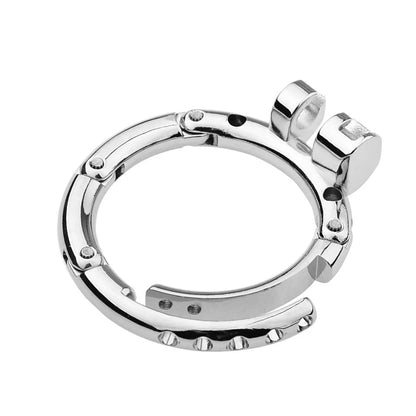 2025 Adjustable Clasp Chastity Cage Sex Toys for Men Metal Penis Ring Sleeve Bdsm Penis Bondage Erotic Urethral Lock Cock Cage