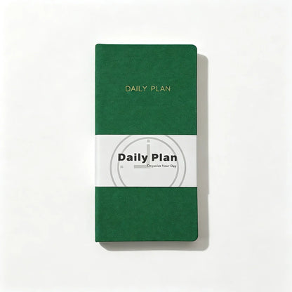 Undated Weekly Fabric A6 Journal - Portable Pocket-Sized Planner for Notes, Goals & Daily Flow Linen Weeks Planning System