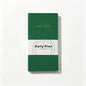 Undated Weekly Fabric A6 Journal - Portable Pocket-Sized Planner for Notes, Goals & Daily Flow Linen Weeks Planning System