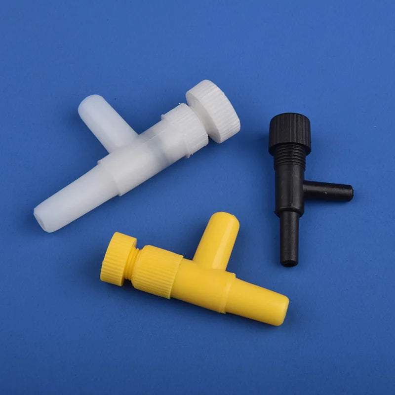 5/10/20pcs Aquarium Air Flow Control Valve Tap Fish Tank Air Water Flow Regulator Hose Connector Control Valve Oxygen Tube